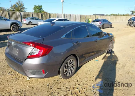 2017 Honda Civic Ex z USA, uszkodzony, nr VIN 2HGFC2F76HH536588